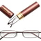 Compact Reading Glasses With Case Classic HD Spring Design TravelFriendly Readers 7