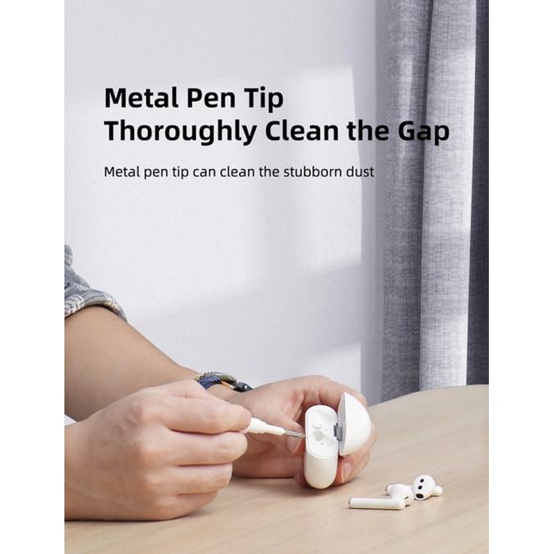 Cleaning Pen Earphones Cleaner Kit Soft Brush And Case Earbuds Cleaning Tool 5