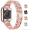 Bling Crystal Strap For Apple IWatch Stainless Steel Watch Band Case Compatible With Apple Watch Ul