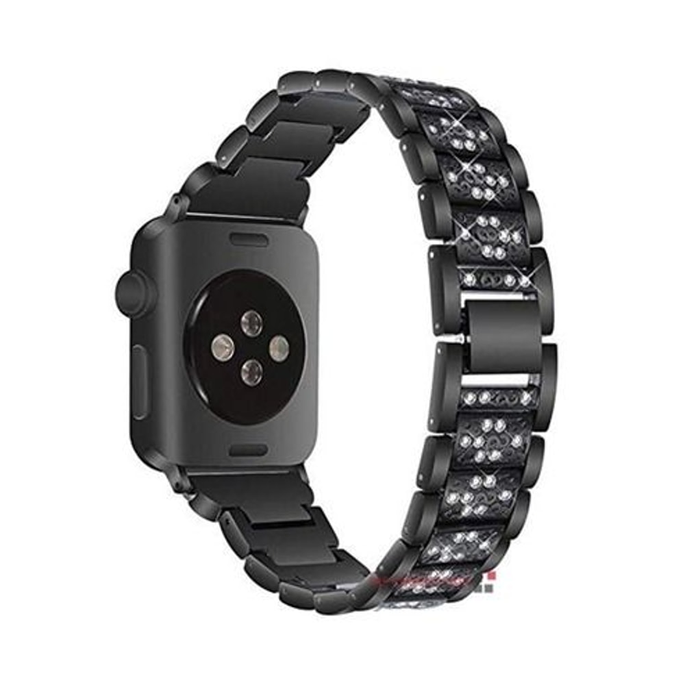 Bling Crystal Strap For Apple IWatch Stainless Steel Watch Band Case Compatible With Apple Watch Ul