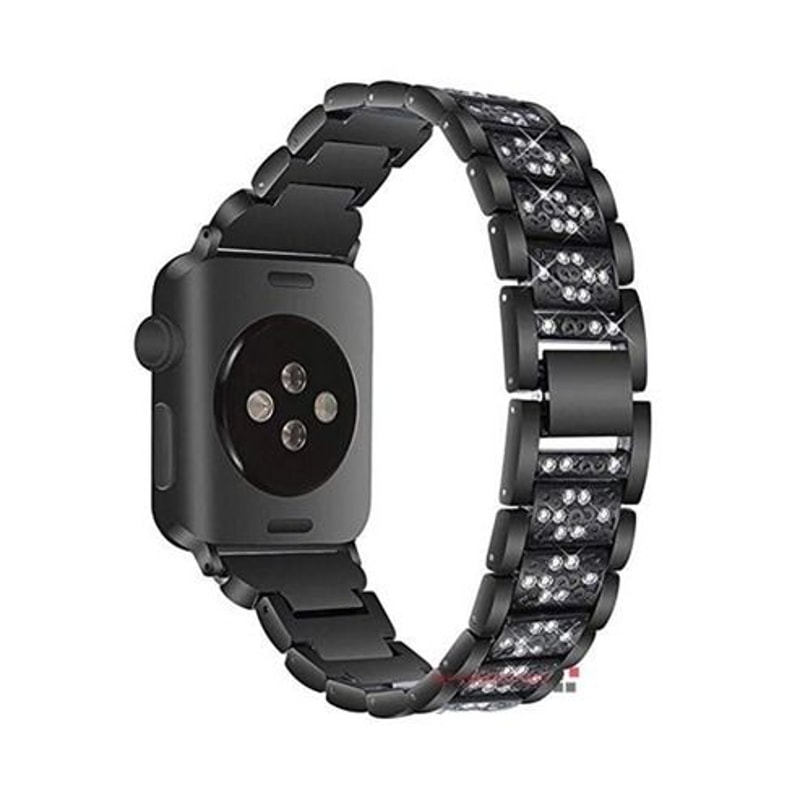 Bling Crystal Strap For Apple IWatch Stainless Steel Watch Band Case Compatible With Apple Watch Ul