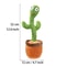 Electronic Dancing Cactus Toy Plush Talking Doll With Recording Feature 120 English Songs Perfect G 2