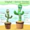 Electronic Dancing Cactus Toy Plush Talking Doll With Recording Feature 120 English Songs Perfect G 3