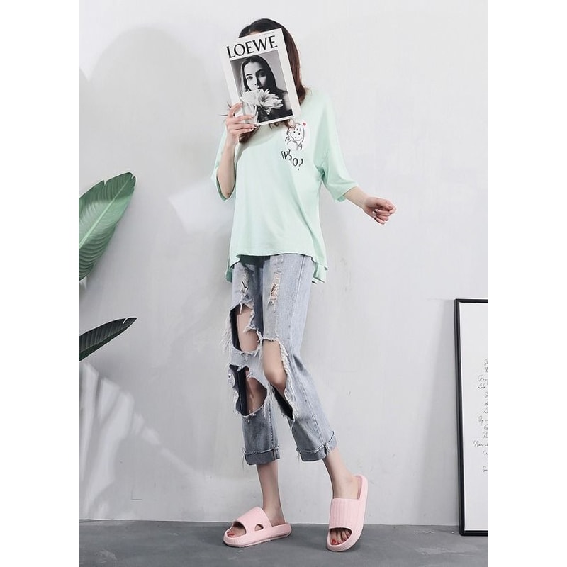 Ultra Soft Slippers Cozy Pillow Slides AntiSlip Sandals Cloud Home Outdoor Shoe 3