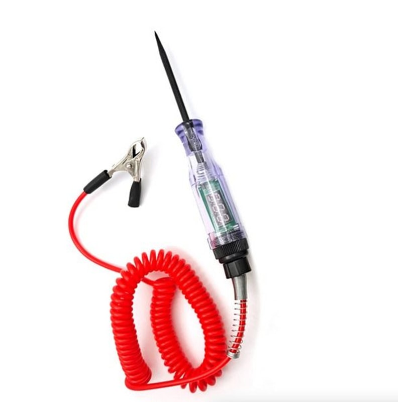Digital Electric Voltage Circuit Tester Car Truck Test Light Voltage Checker For Automotive Repair 13