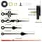 Mechanism Wall Replacement DIY Clock Parts Movement Repair Kit Clock Hands Tool Set For Repair Pro 4