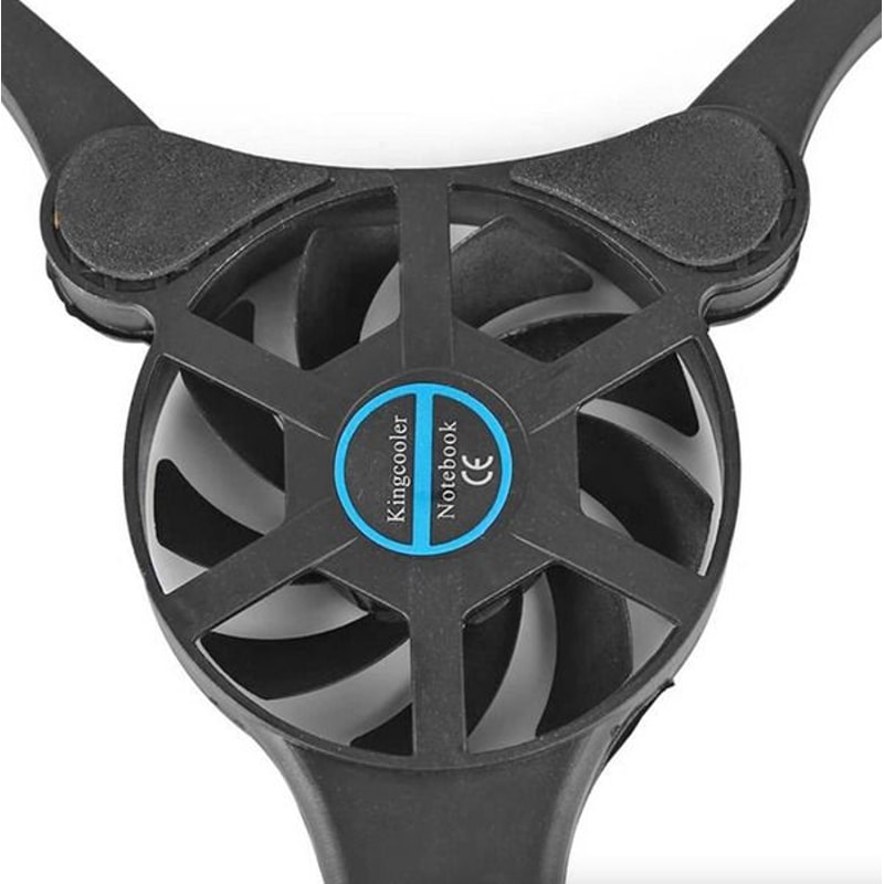Foldable Slim Fans Cooler Stand Dual USB Cooling Fan Pad For Laptop PC Notebook 7