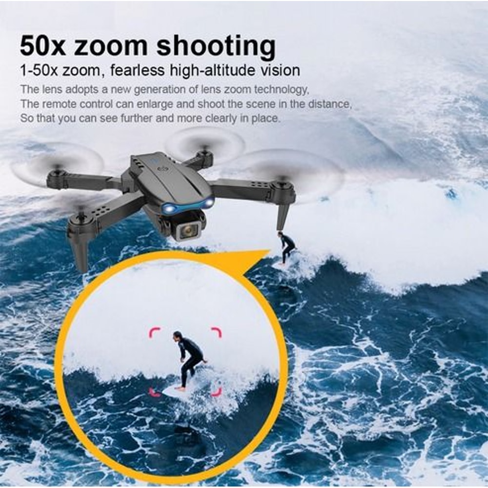 GPS Drone X Pro Drones Quadcopter 5G HD Dual Camera Foldable WiFi FPV RC 12