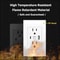 Power Socket Charger AC Dual USB Wall Outlet Port Receptacle Plate Panel 2