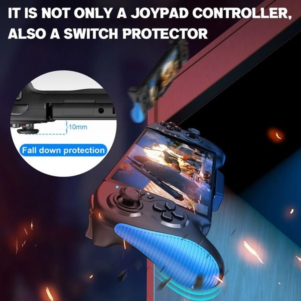 Nintendo Switch JoyCon Game Controller Grip Dual Vibration Gamepad Comfortable Handheld Accessory F 1