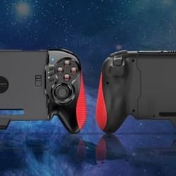 nintendo switch joy-con game controller grip, dual vibration gamepad, comfortable handheld accessory for gaming