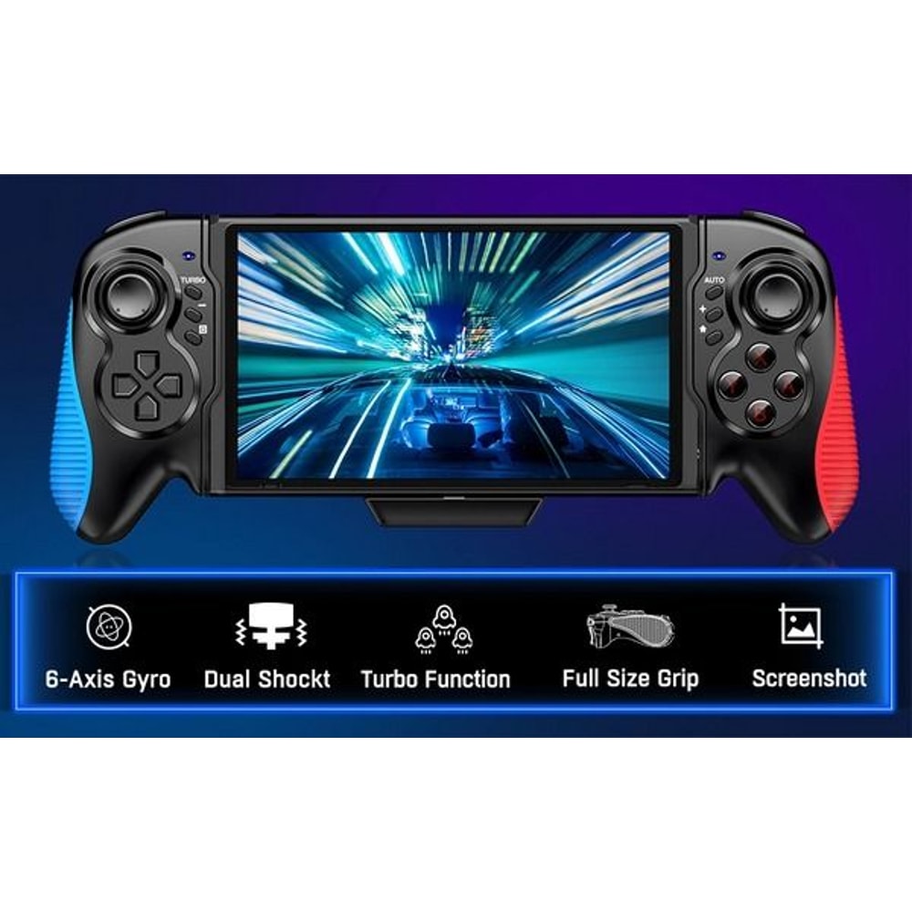 Nintendo Switch JoyCon Game Controller Grip Dual Vibration Gamepad Comfortable Handheld Accessory F 5