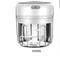Electric Garlic Press Chopper Mini Blender Onion Chili Fruits Meat Mincer Portable 1