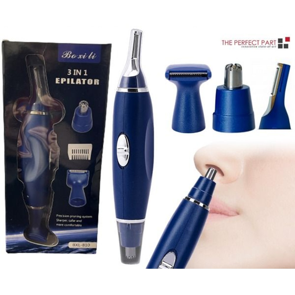 New Electric Ear Beard Nose Hair Trimmer Eyebrow Shaver Mustache Remover Clipper 0