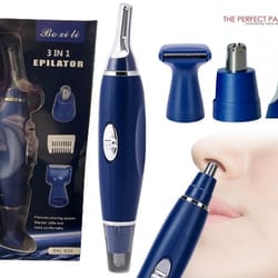 new electric ear, beard, nose hair trimmer, eyebrow shaver, mustache remover, clipper