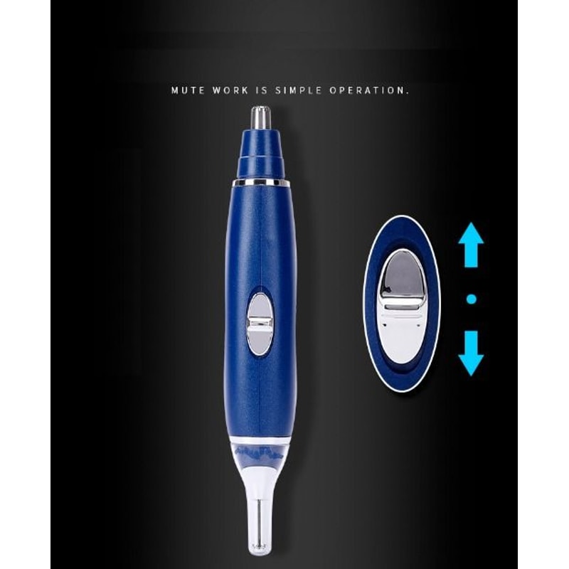 New Electric Ear Beard Nose Hair Trimmer Eyebrow Shaver Mustache Remover Clipper 10