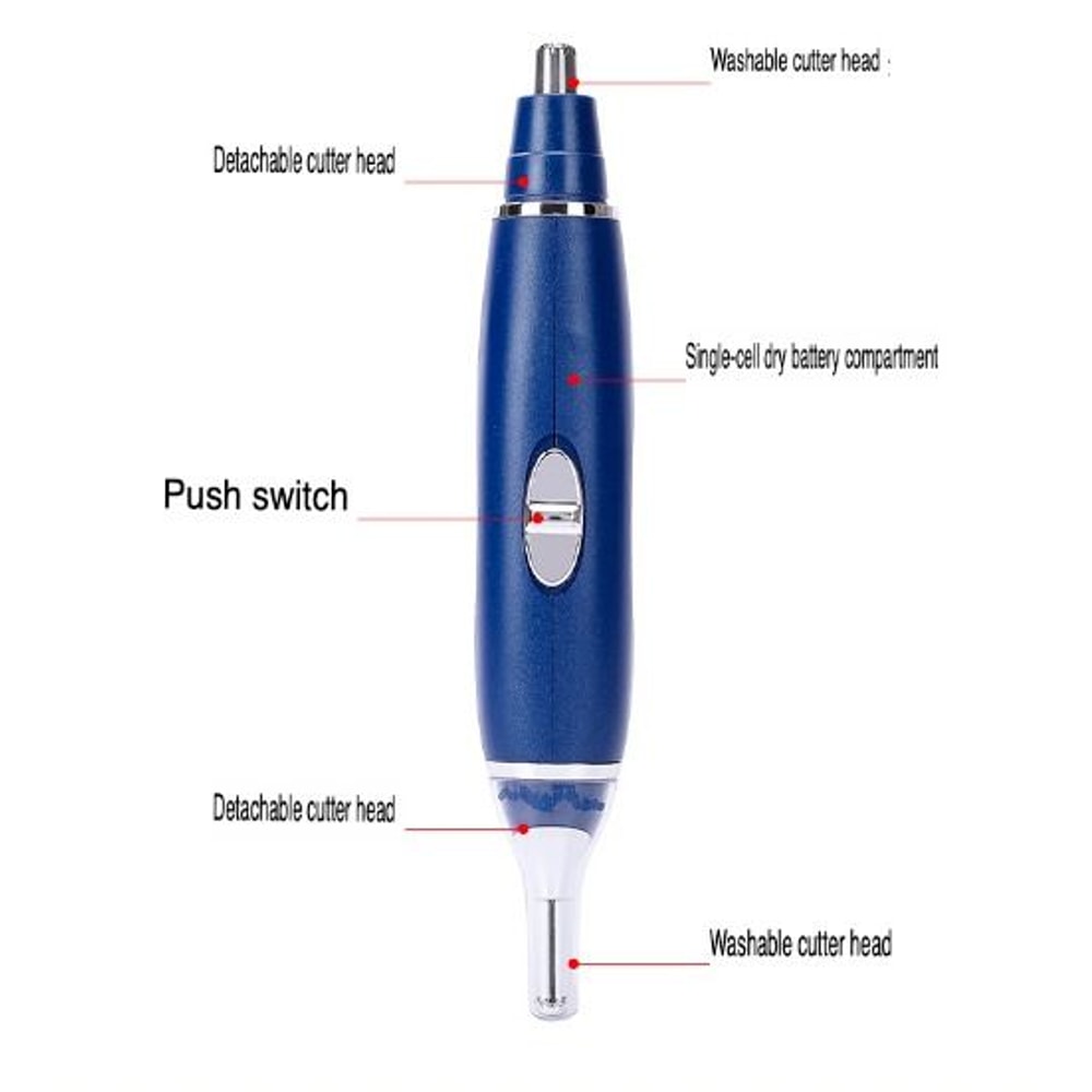 New Electric Ear Beard Nose Hair Trimmer Eyebrow Shaver Mustache Remover Clipper 3