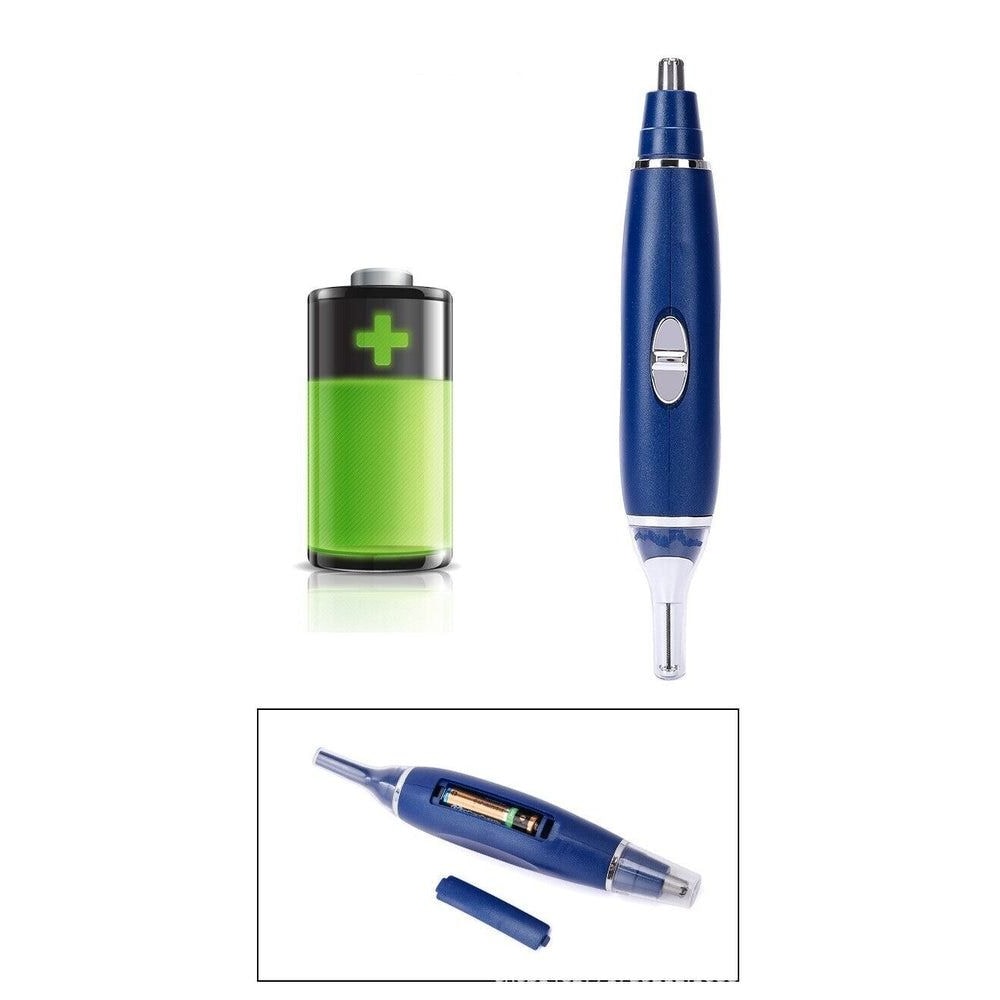 New Electric Ear Beard Nose Hair Trimmer Eyebrow Shaver Mustache Remover Clipper 13