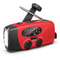 Solar Hand Crank Emergency Radio Power Bank Weather Alerts LED Flash Light Portable Charging 0