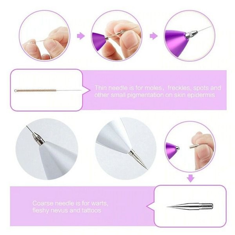 Skin Tag Tattoo Remover Electric Laser Plasma Pen Mole Removal Dark Spot Eraser For Skin Care 11