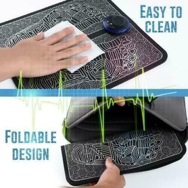 Deep Kneading EMS Foot Massager Electric Leg Reshaping Muscle Pain Relax Machine 7