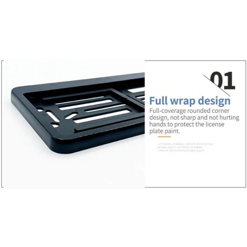 Universal Auto Car License Plate Holder Car Plate Frame For Vehicles 5