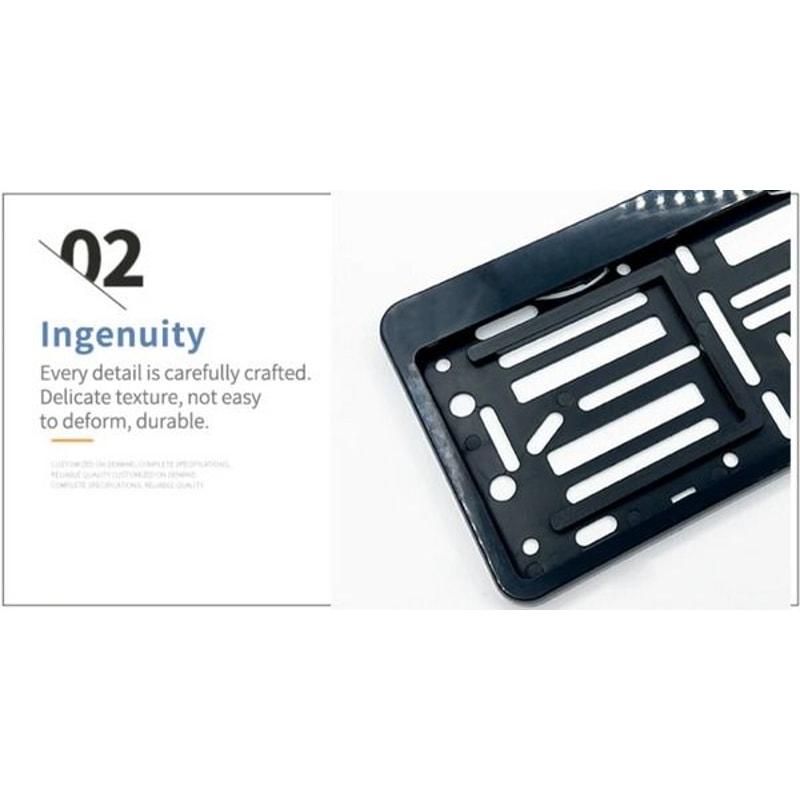 Universal Auto Car License Plate Holder Car Plate Frame For Vehicles 6