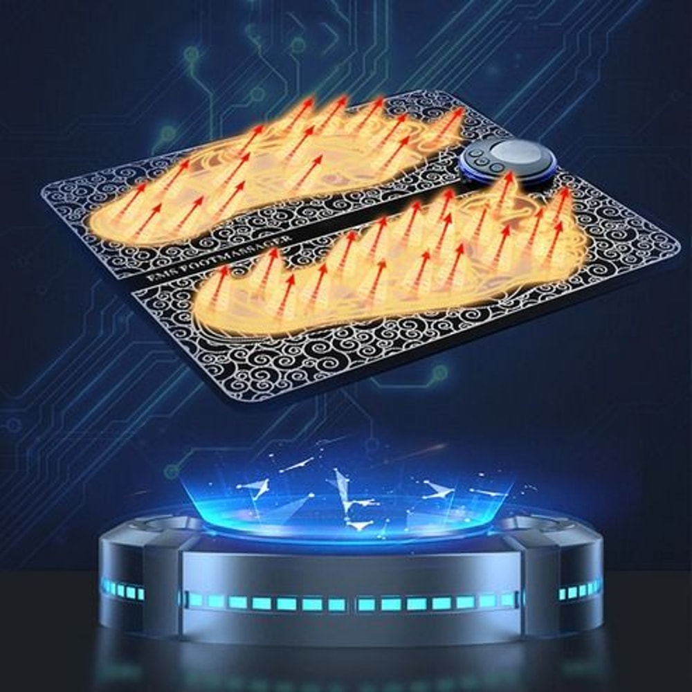 Electric EMS Foot Massager Deep Leg Reshaping Kneading Muscle Pain Relaxation Therapy 5