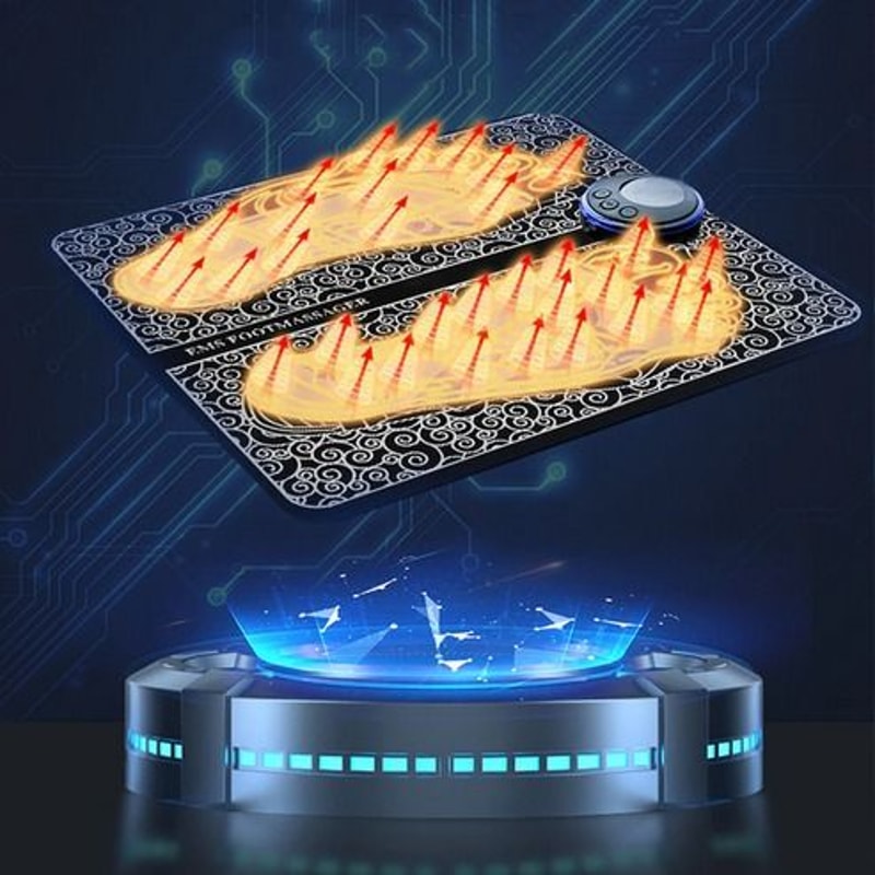 Electric EMS Foot Massager Deep Leg Reshaping Kneading Muscle Pain Relaxation Therapy 5