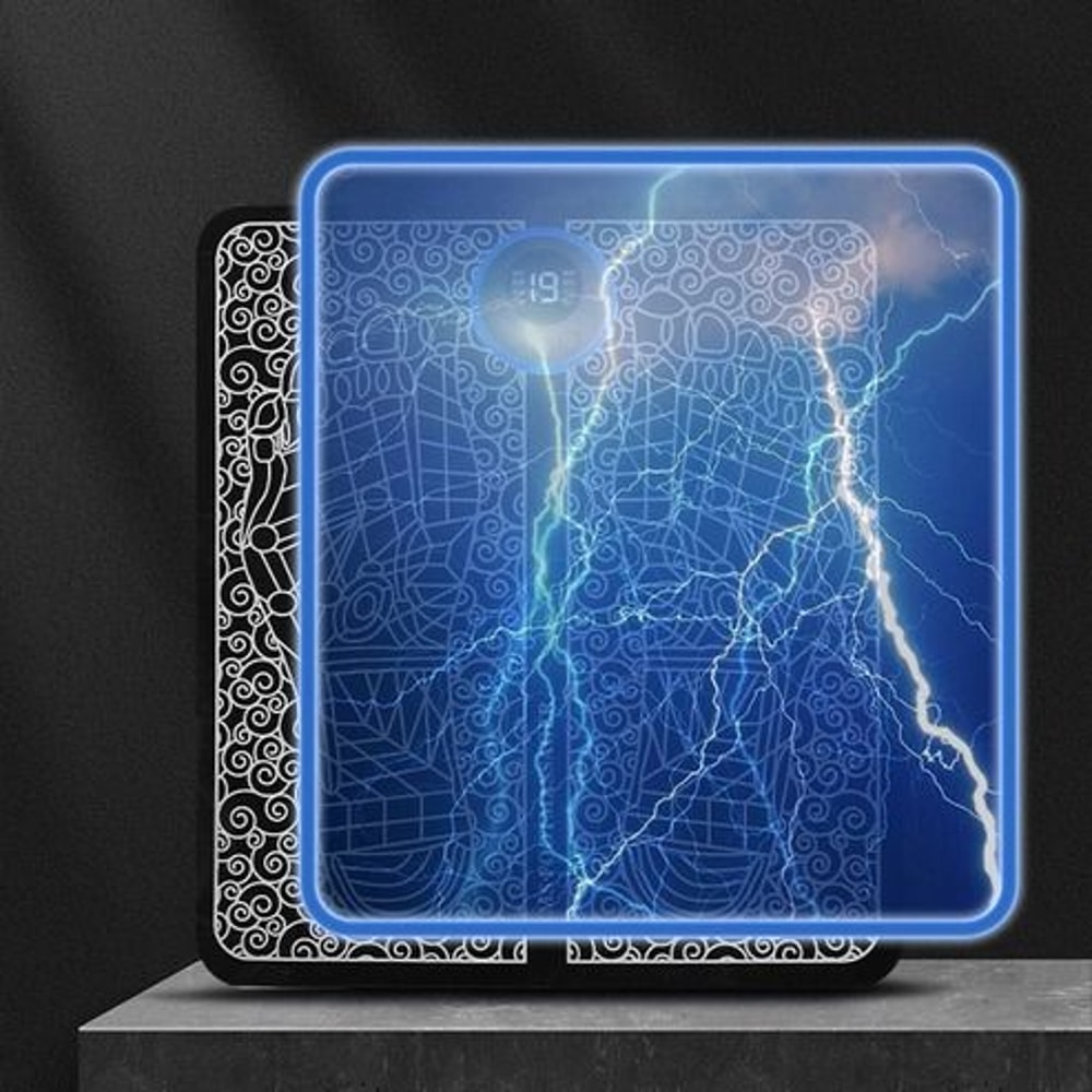 Electric EMS Foot Massager Deep Leg Reshaping Kneading Muscle Pain Relaxation Therapy 8