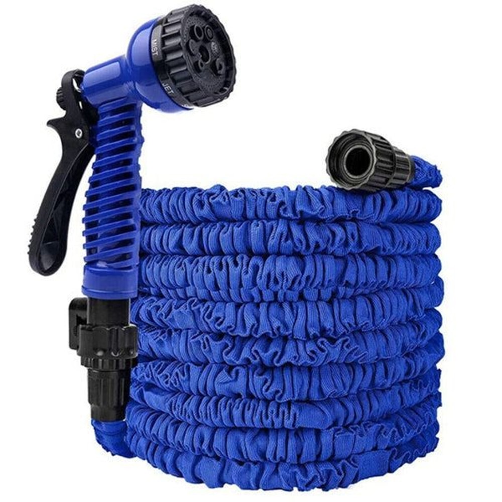 Flexible Garden Water Hose W Spray Nozzle Expanding Expandable Hose For Easy Outdoor Watering 12
