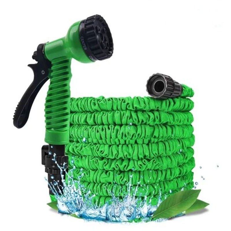 Flexible Garden Water Hose W Spray Nozzle Expanding Expandable Hose For Easy Outdoor Watering 8