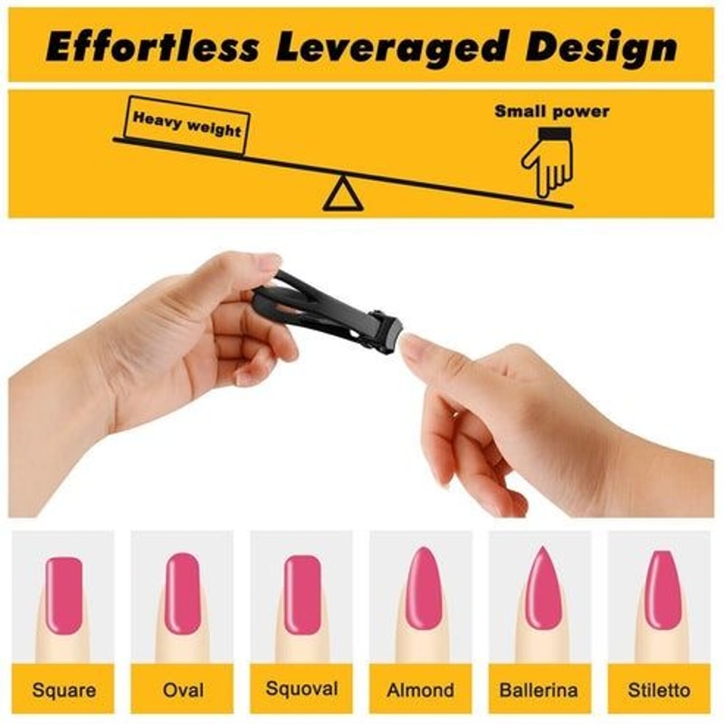 Extra Large Toe Nail Clippers Stainless Steel Cutter For Thick Nails Heavy Duty Pedicure Tool 7