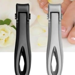 extra large toe nail clippers, stainless steel cutter for thick nails, heavy duty pedicure tool