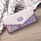Fashion Women Leather Clutch Wallet RFID Blocking Long Card Holder Purse Bag Handbag For Modern Wom 2