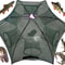 Foldable Fishing Bait Trap Crab Net For Crawdad Shrimp Minnow Fish Cage Easy To Use Portable New 0