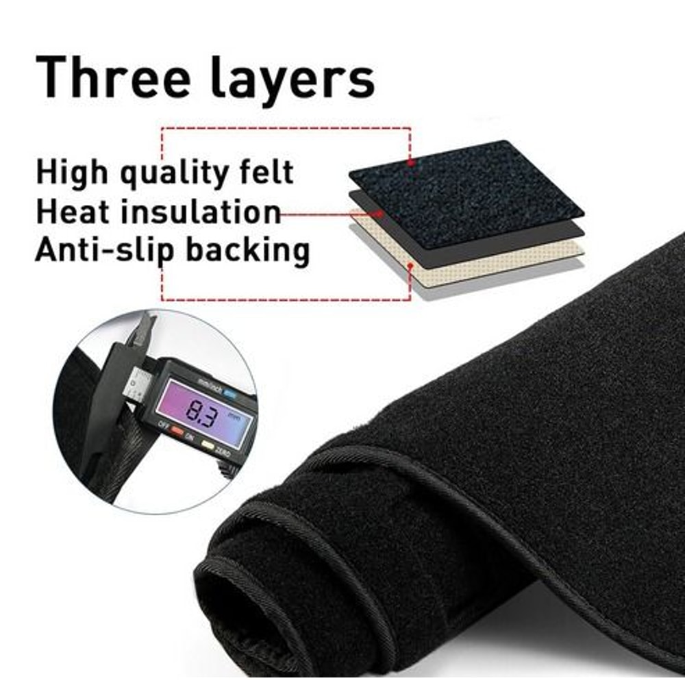 Chevy Silverado TahoeSuburban Dashboard Pad Mat UV Blocker Flame Retardant Custom Fit 13