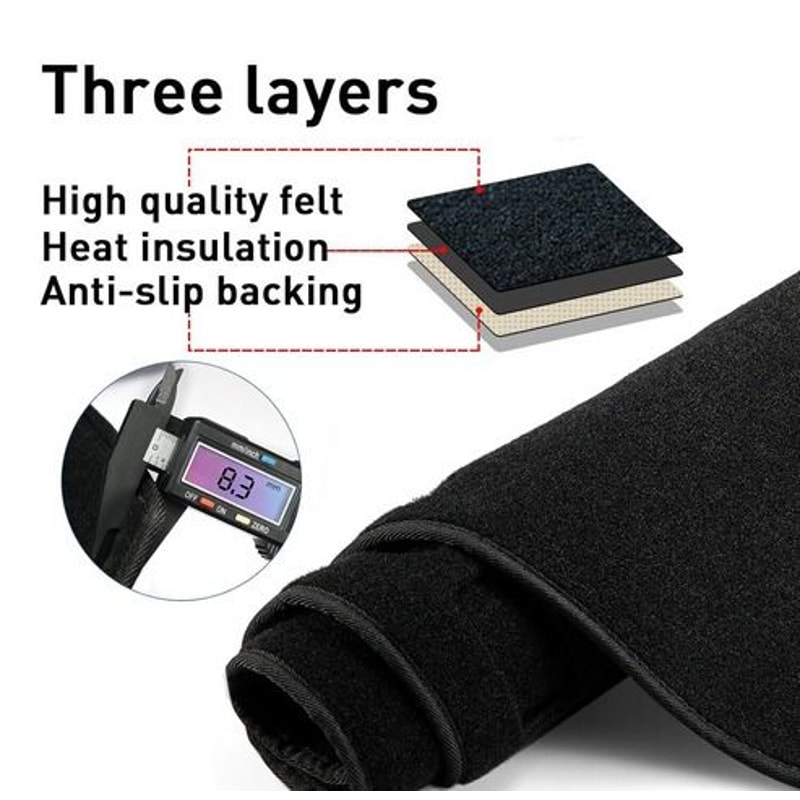 Chevy Silverado TahoeSuburban Dashboard Pad Mat UV Blocker Flame Retardant Custom Fit 13