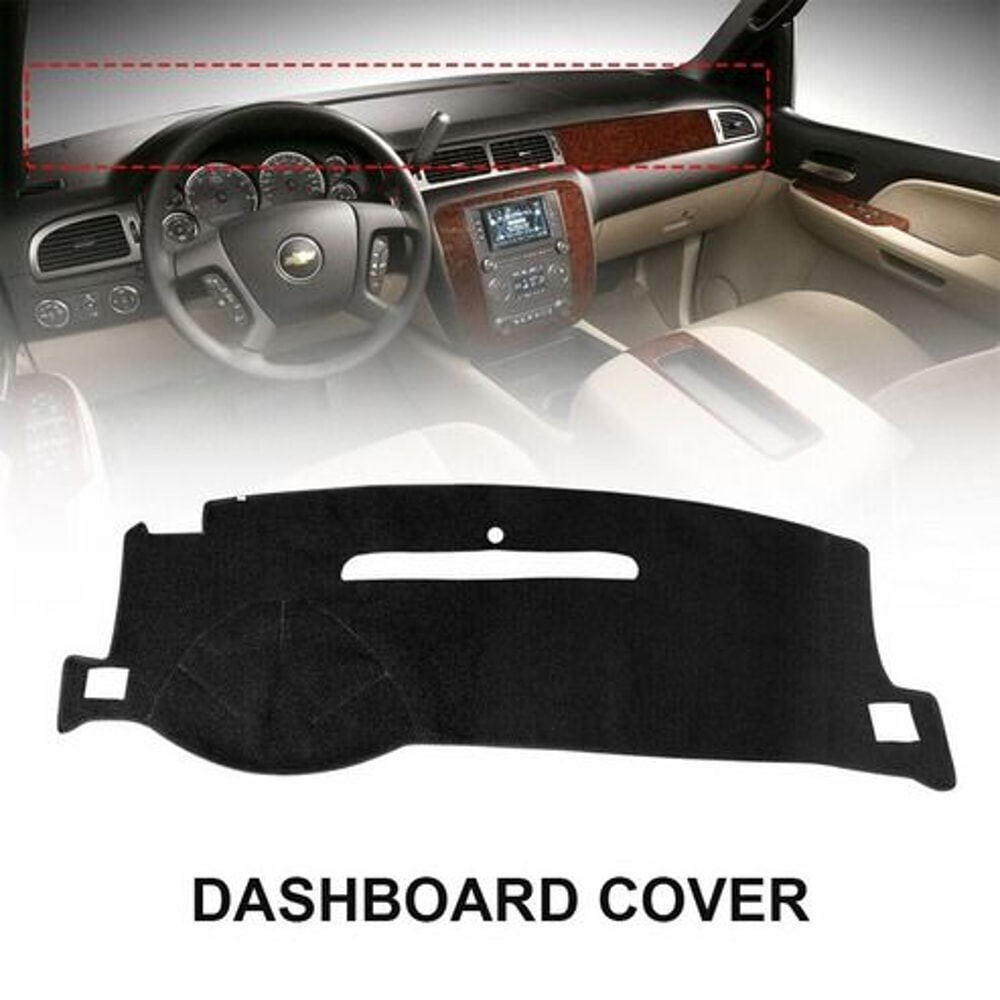 Chevy Silverado TahoeSuburban Dashboard Pad Mat UV Blocker Flame Retardant Custom Fit 14