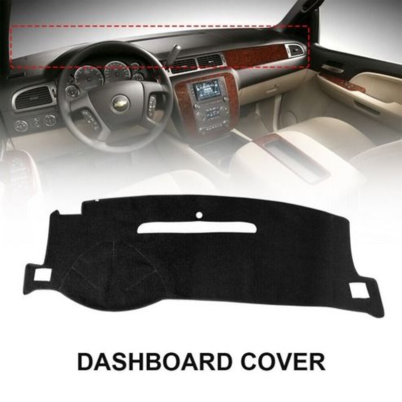 Chevy Silverado TahoeSuburban Dashboard Pad Mat UV Blocker Flame Retardant Custom Fit 14