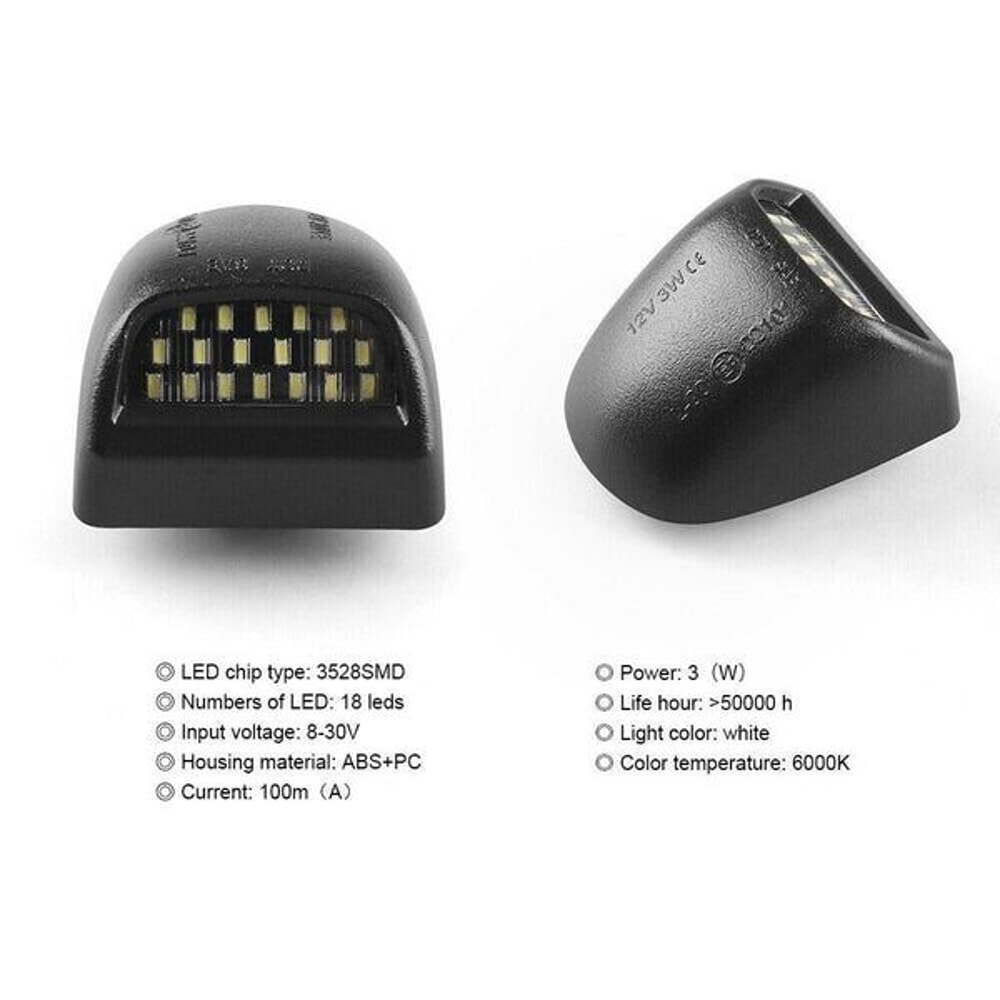 LED License Plate Light Lamp Pair For Chevy Tahoe Suburban GMC Yukon Bright LongLasting 1