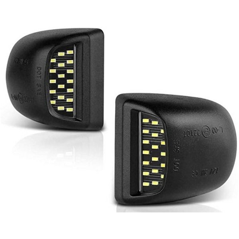 LED License Plate Light Lamp Pair For Chevy Tahoe Suburban GMC Yukon Bright LongLasting 7