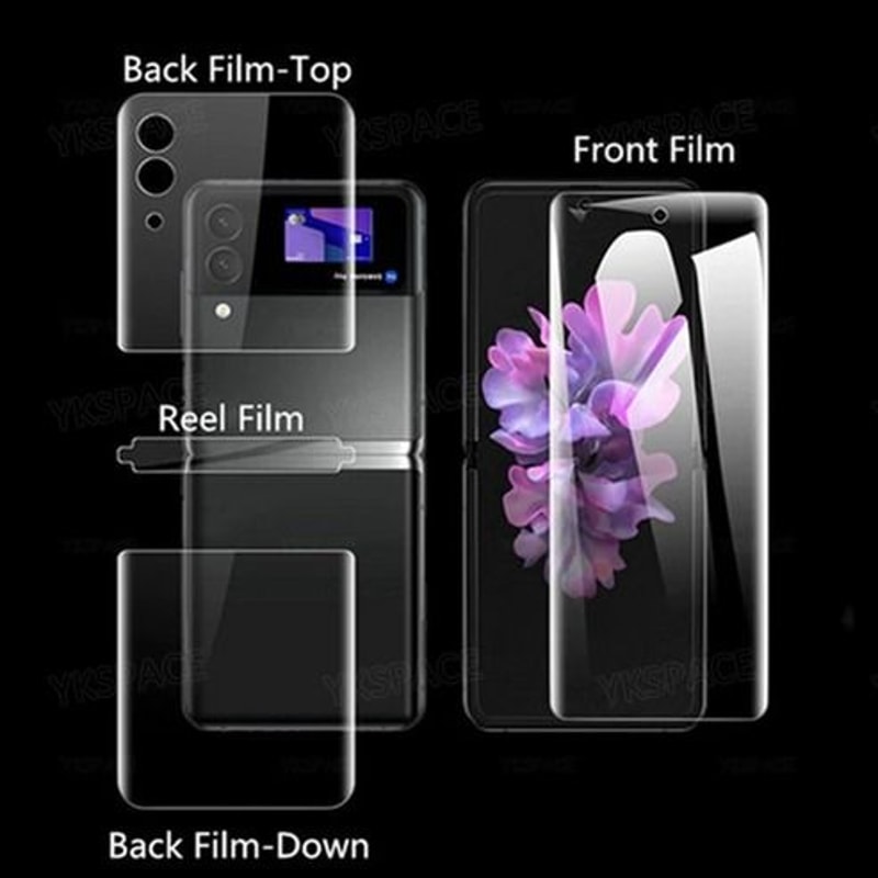 Soft Hydrogel Screen Protector HD Lens Cover Scratch Resistant AntiFingerprint 2