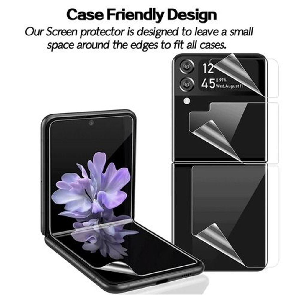 Soft Hydrogel Screen Protector HD Lens Cover Scratch Resistant AntiFingerprint 3