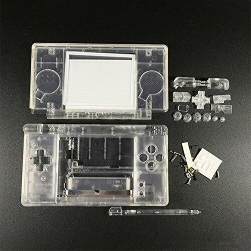 Clear Shell Screen Lens Full Replacement Housing For OEM Nintendo DS Lite NDSL HighQuality OEM Spec 4