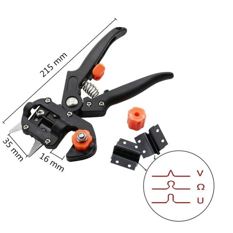 Pruning Pruner Shears Snip Garden Tree Grafting Knife Scissors Cutting Tool Kit For Effective Plant 2