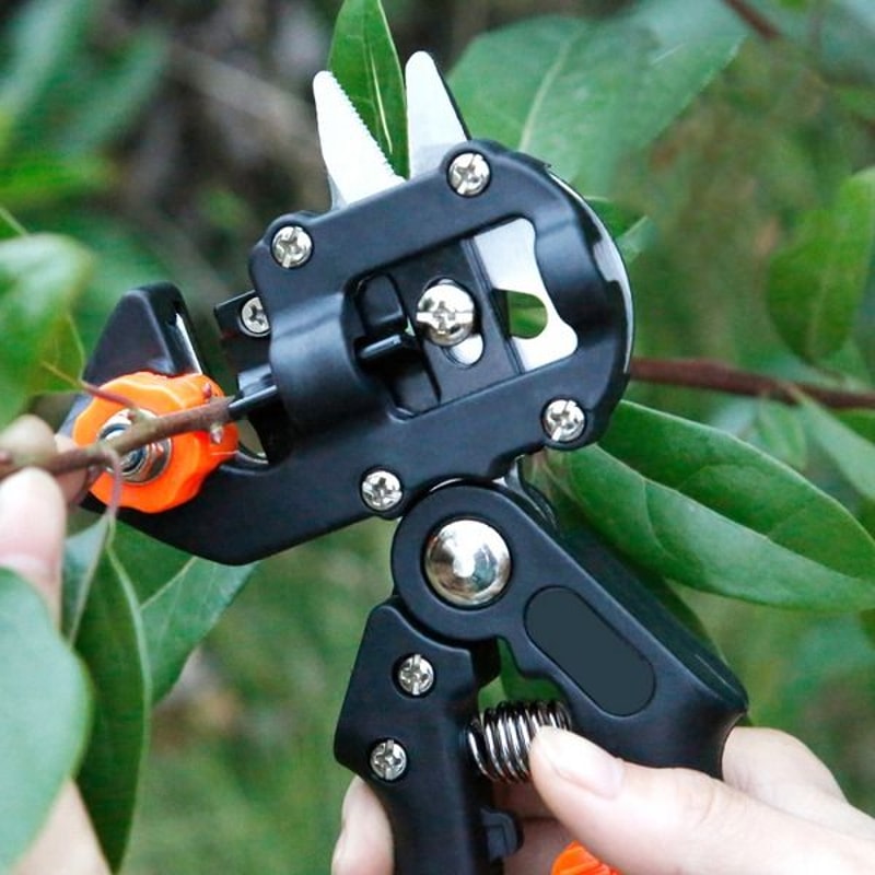 Pruning Pruner Shears Snip Garden Tree Grafting Knife Scissors Cutting Tool Kit For Effective Plant 0