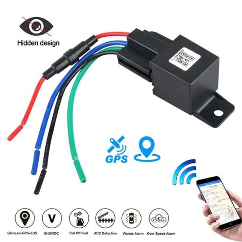 GPRS GSM GPS Tracker RealTime Tracking Locator Device For CarMotorcycle AntiTheft 180Day Historical 5
