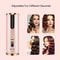 Auto Rotating Hair Curler LCD Cordless Ceramic Curling Iron Wireless Adjustable Heat 3