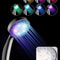 Color Changing LED Light Shower Head Handheld Water Bath Glow Bathroom Accessory 0